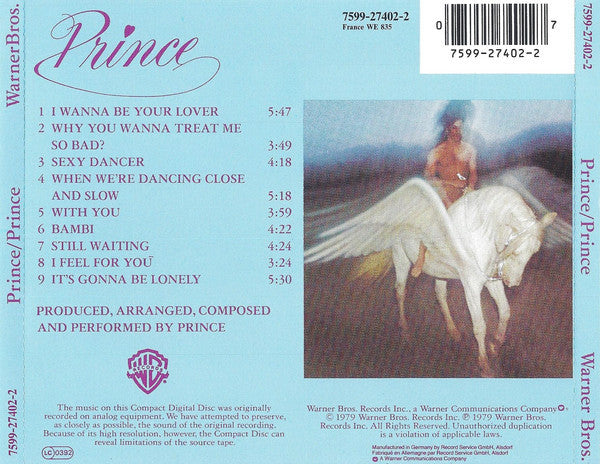 Prince : Prince (CD, Album, RE)