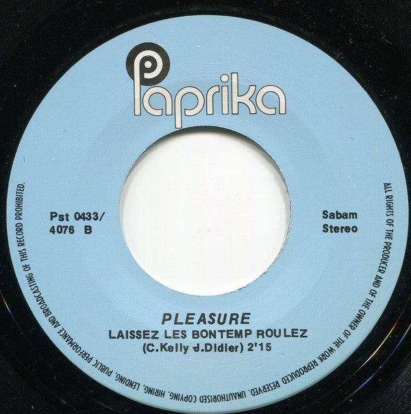 Pleasure (23) : Buena (7", Single)