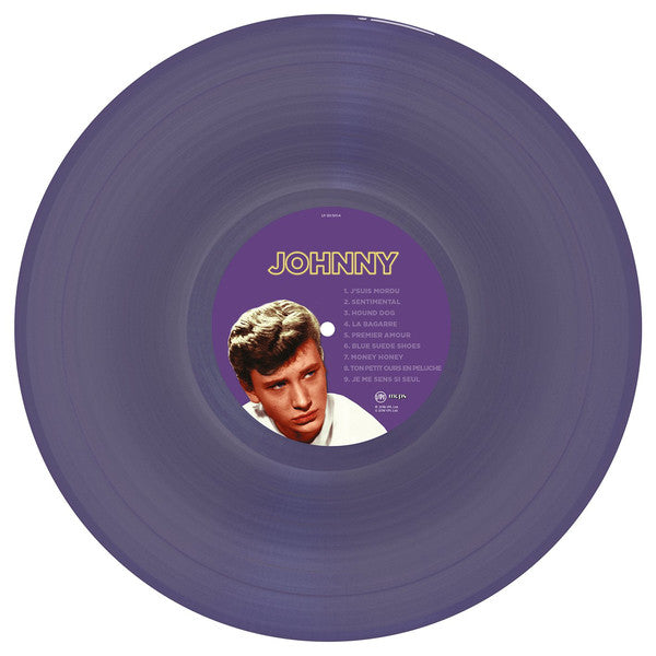 Johnny Hallyday - Elvis Presley : Quand Johnny Reprend Elvis (LP, Comp, Ltd, RE, VIO)