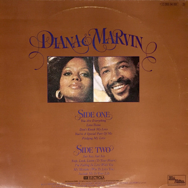 Diana* & Marvin* : Diana & Marvin (LP, Album, Gat)