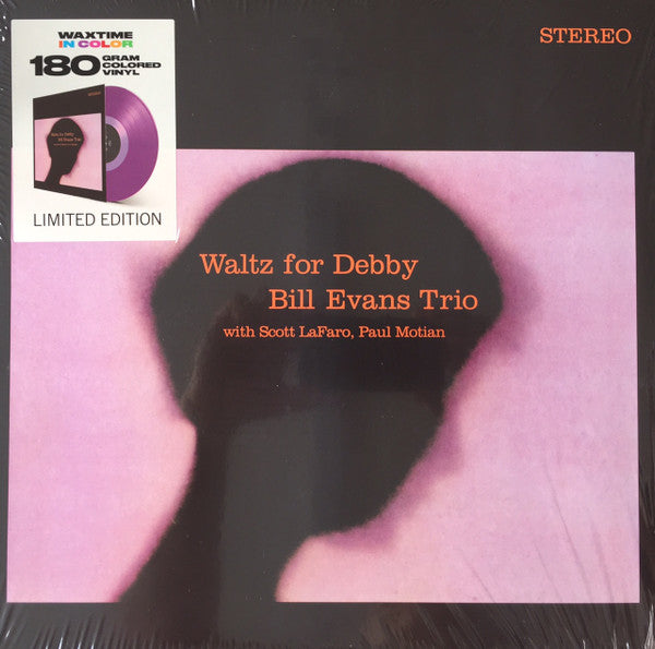 The Bill Evans Trio With Scott LaFaro, Paul Motian : Waltz For Debby (LP, Album, Ltd, RE, Pur)