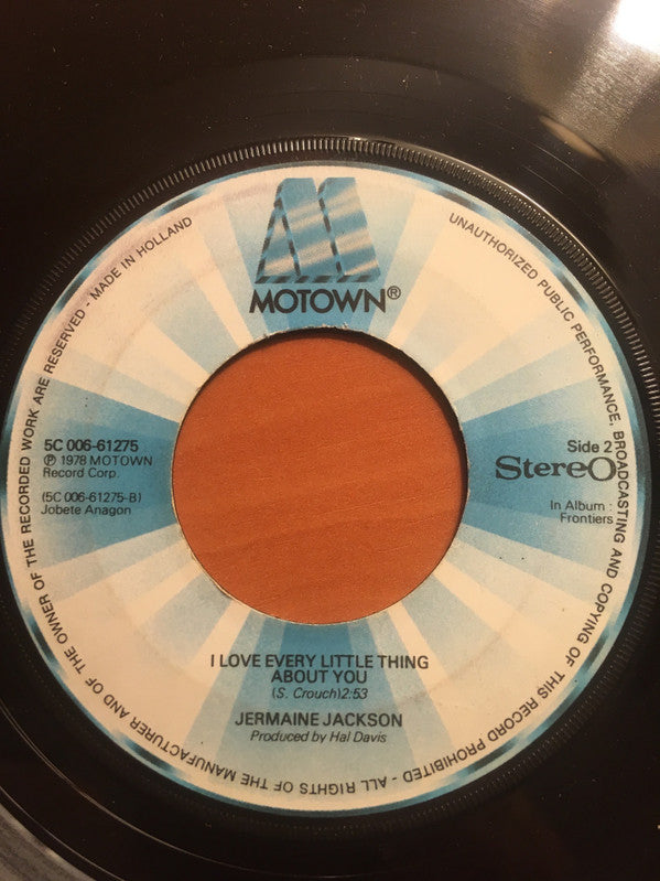 Jermaine Jackson : You Gave Me Something To Believe In (7", Single)
