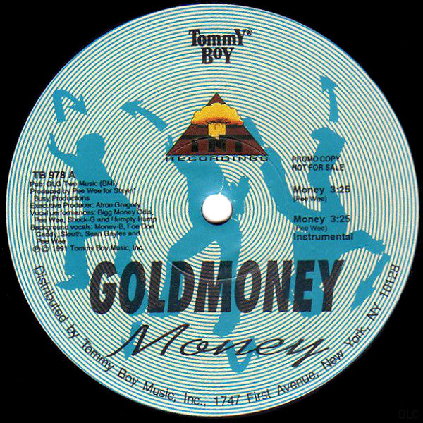 Gold Money : Money (12", Promo, RE, RP, 2nd)