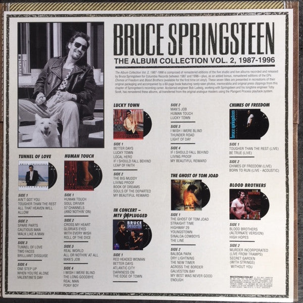 Bruce Springsteen : The Album Collection Vol. 2, 1987-1996 (2xLP, Album, RE, RM + 2xLP, Album, RE, RM + LP, Al)