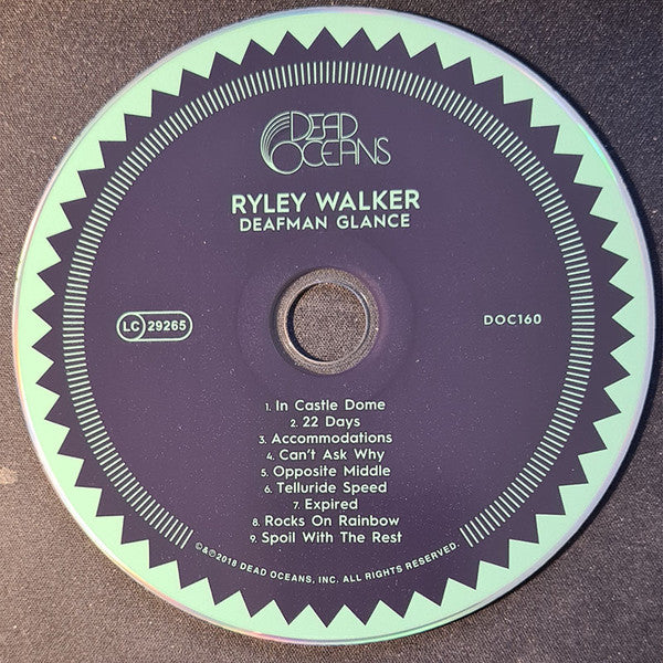 Ryley Walker : Deafman Glance (CD, Album, Dig)