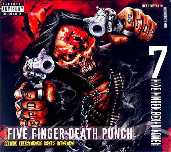 Five Finger Death Punch : And Justice For None (CD, Album, Dlx)