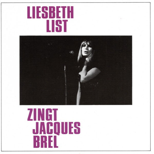Liesbeth List : Zingt Jacques Brel (CD, Album, RM)
