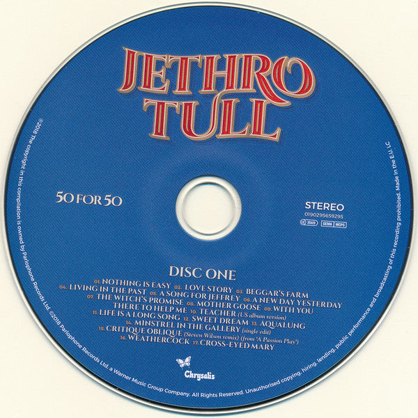 Jethro Tull : 50 For 50 (3xCD, Comp)