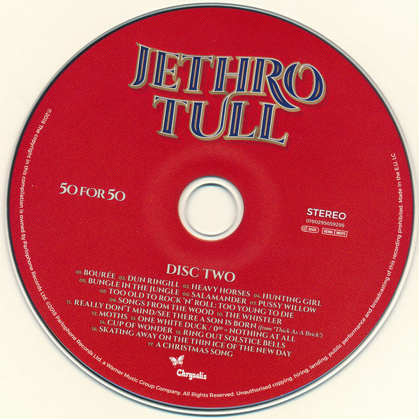 Jethro Tull : 50 For 50 (3xCD, Comp)