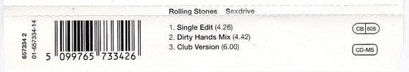 The Rolling Stones : Sexdrive (CD, Maxi)