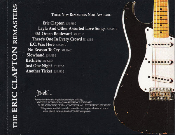 Eric Clapton : Just One Night (2xCD, Album, RE, RM)