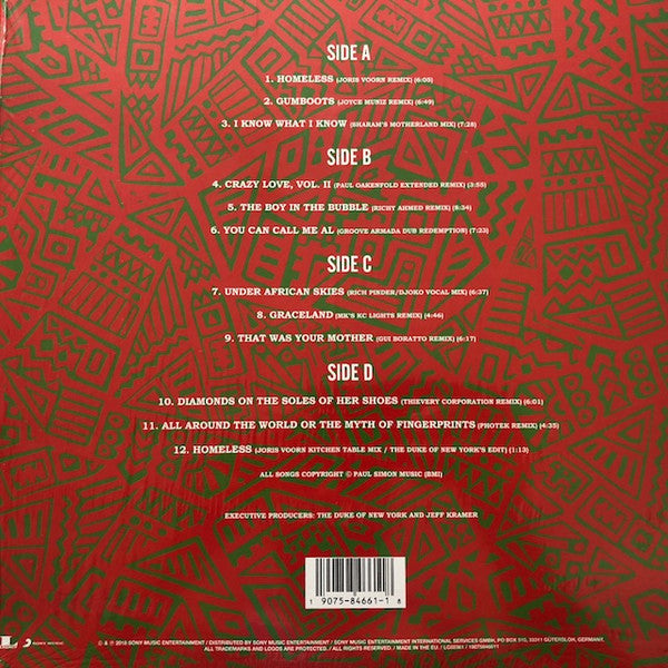 Paul Simon : Graceland (The Remixes) (2xLP, Comp)
