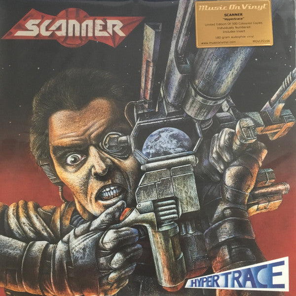 Scanner (3) : Hypertrace (LP, Album, Ltd, Num, RE, Red)