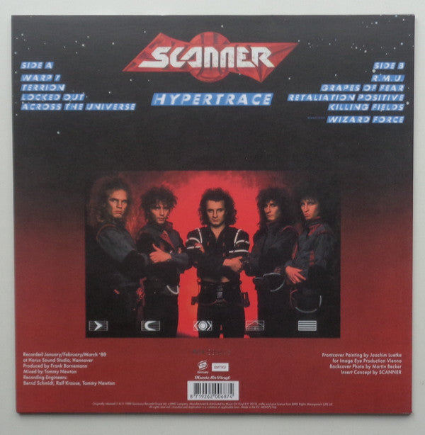 Scanner (3) : Hypertrace (LP, Album, Ltd, Num, RE, Red)