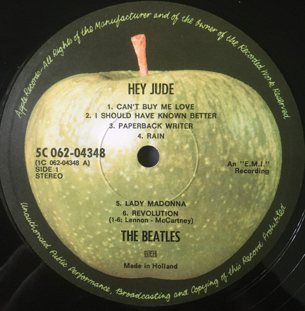 The Beatles : Hey Jude (LP, Comp)