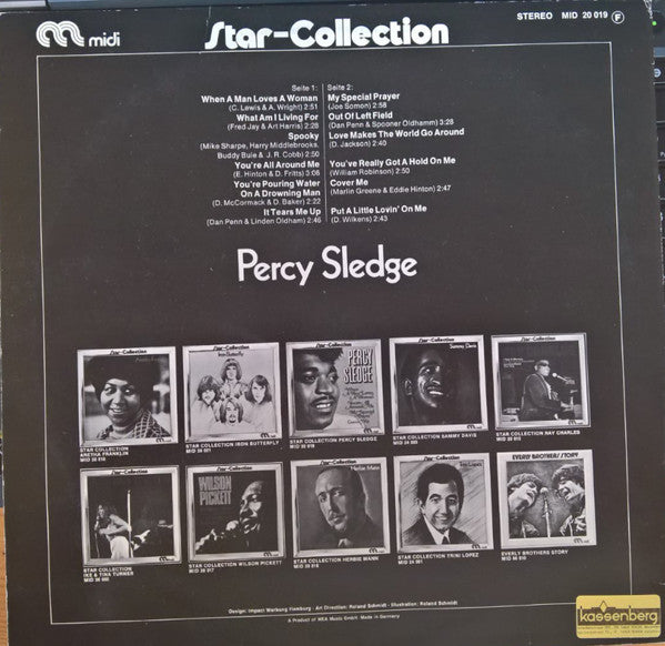 Percy Sledge : Star-Collection (LP, Comp, RE)