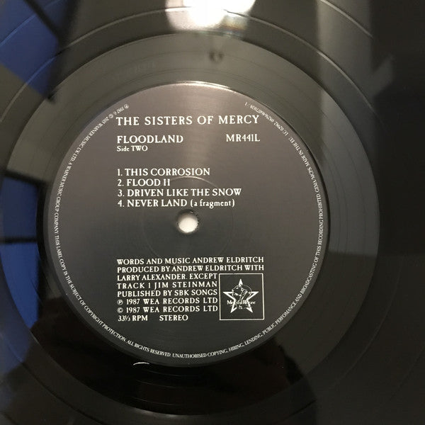 The Sisters Of Mercy : Floodland (LP, Album, Ltd, RE)