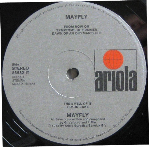 Mayfly (2) : Mayfly (LP, Album)