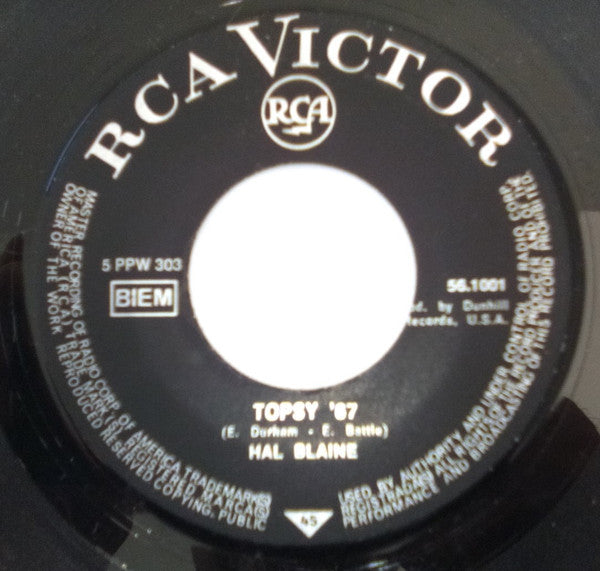 Hal Blaine : Topsy '67 / California Sun (7", Single)