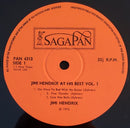 Jimi Hendrix : Jimi Hendrix At His Best (Volume 1) (LP, Album)