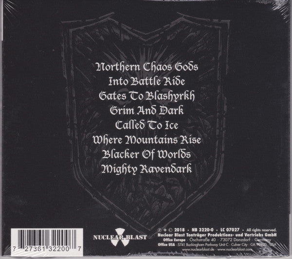 Immortal : Northern Chaos Gods (CD, Album, Ltd, Dig)