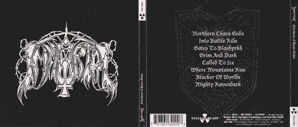 Immortal : Northern Chaos Gods (CD, Album, Ltd, Dig)