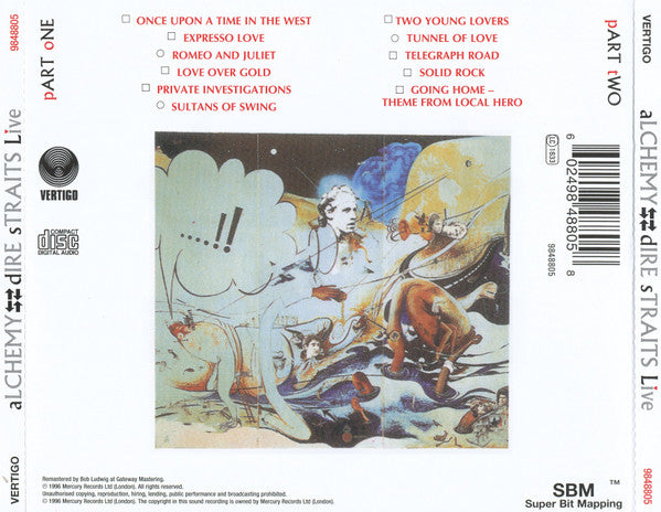 Dire Straits : Alchemy - Dire Straits Live (2xCD, Album, RE, RM)
