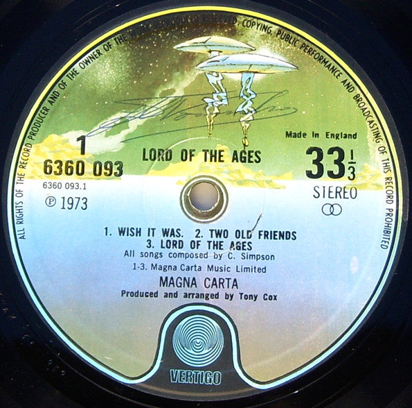 Magna Carta : Lord Of The Ages (LP, Album)
