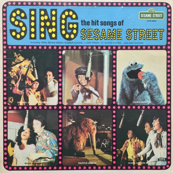 Sesame Street : Sing The Hit Songs Of Sesame Street (LP, Comp, Kee)