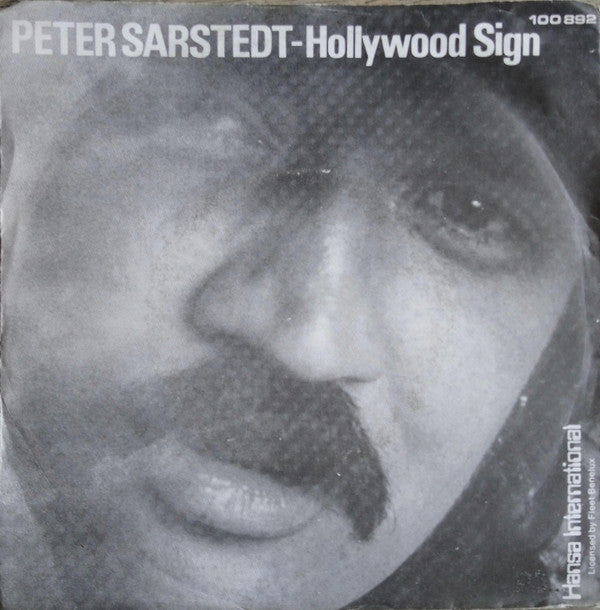 Peter Sarstedt : Hollywood Sign (7", Single)