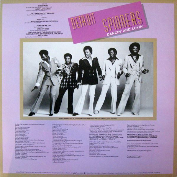 Spinners : Dancin' And Lovin' (LP, Album)