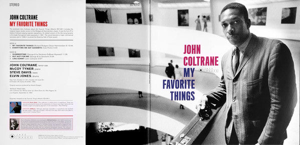 John Coltrane : My Favorite Things (LP, Album, Ltd, RE, 180)