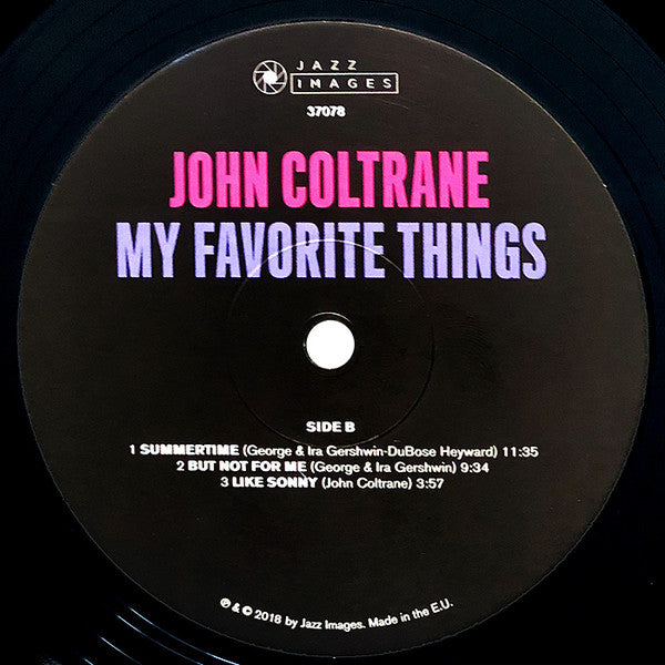 John Coltrane : My Favorite Things (LP, Album, Ltd, RE, 180)