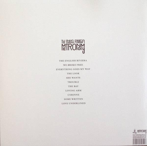 Metronomy : The English Riviera (LP, Album, RE)