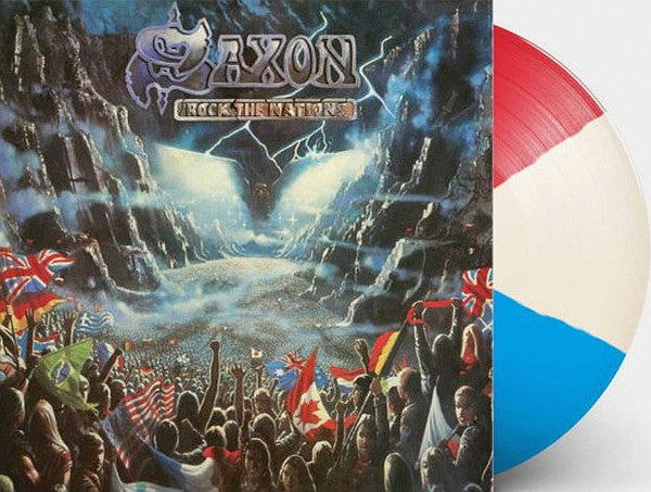 Saxon : Rock The Nations (LP, Album, Ltd, RE, Tri)