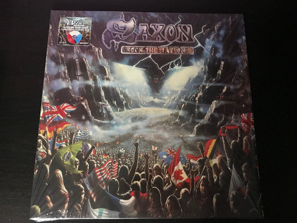 Saxon : Rock The Nations (LP, Album, Ltd, RE, Tri)