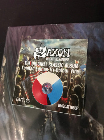 Saxon : Rock The Nations (LP, Album, Ltd, RE, Tri)