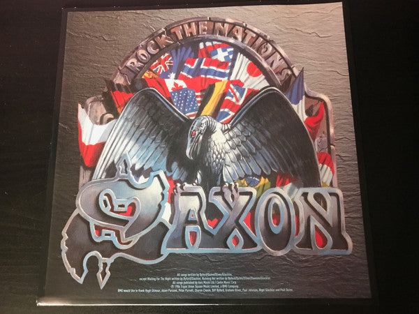 Saxon : Rock The Nations (LP, Album, Ltd, RE, Tri)