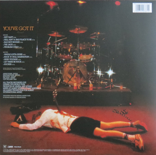 AC/DC : If You Want Blood You've Got It (LP, Album, RE, RM, RP, 180)