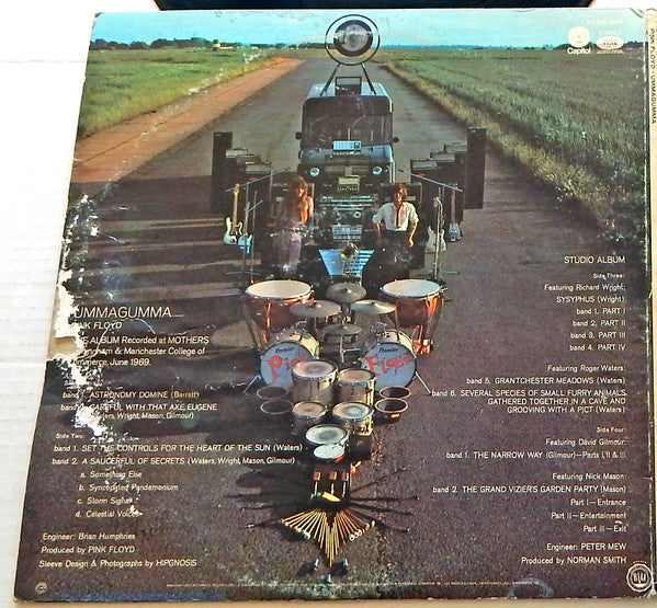 Pink Floyd : Ummagumma (2xLP, Album, Los)