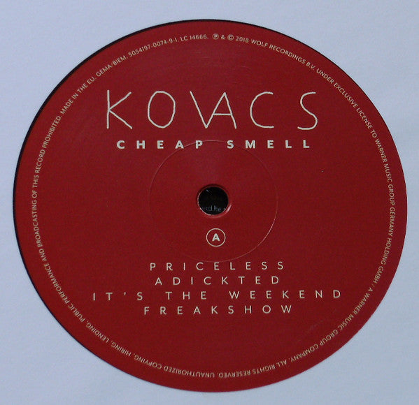 Kovacs (6) : Cheap Smell (2xLP, Album)