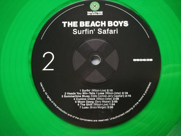 The Beach Boys : Surfin’ Safari (LP, Album, Ltd, RE, Gre)