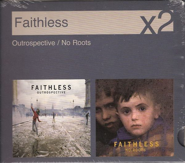 Faithless : Outrospective / No Roots (CD, Album, RE + CD, Album, RE + Box, Comp, Dis)