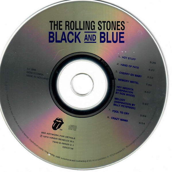 The Rolling Stones : Black And Blue (CD, Album, RE, RM)