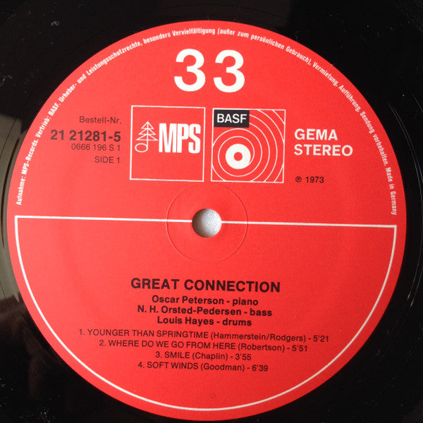 Oscar Peterson : Great Connection (LP, Album)