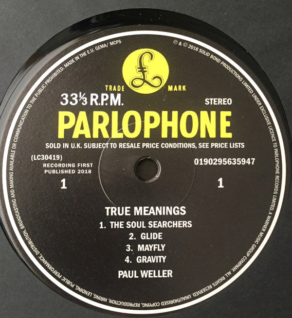 Paul Weller : True Meanings (2xLP, Album)