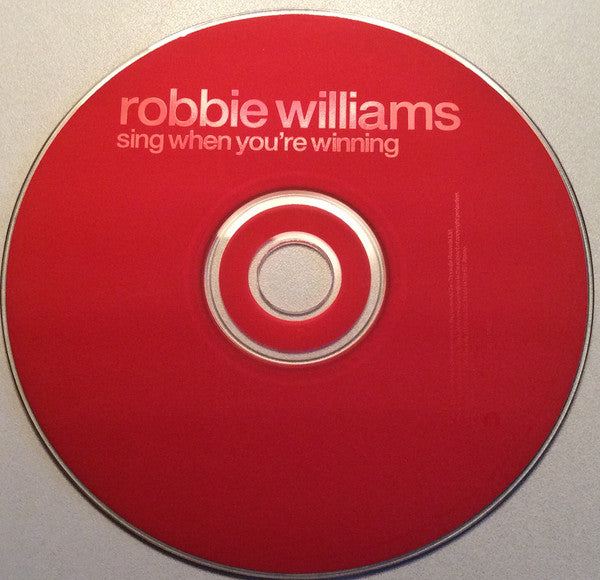 Robbie Williams : Sing When You're Winning (CD, Album)