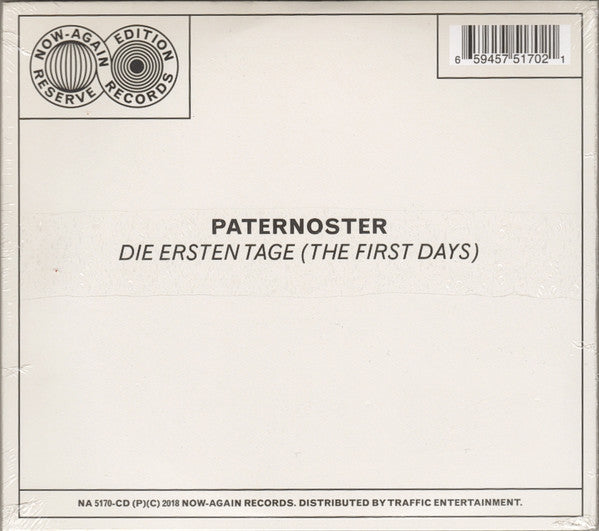 Paternoster (2) : Die Ersten Tage (3xCD)