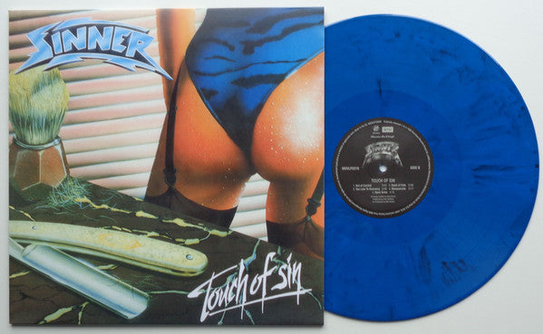 Sinner : Touch Of Sin (LP, Album, Ltd, Num, RE, Blu)