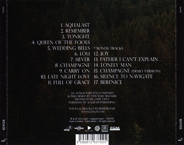 Rover : Rover (CD, Album, RE, Nou)